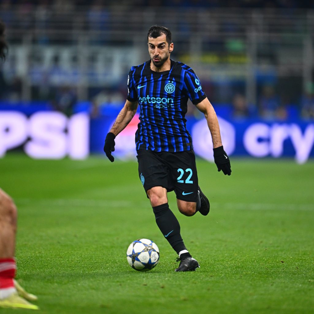 Henrikh Mkhitaryan of Inter Milan (Photo Credit: Inter Milan via X)