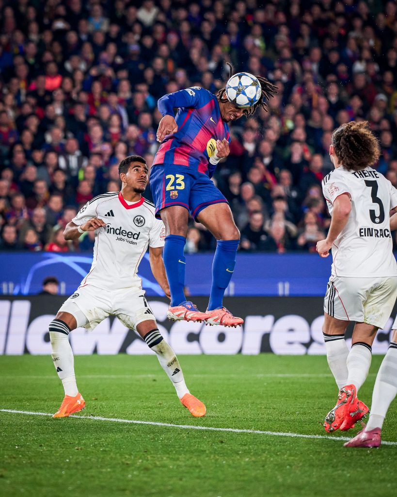 Jules Kounde of Barcelona (Photo Credit: Barcelona Via X)