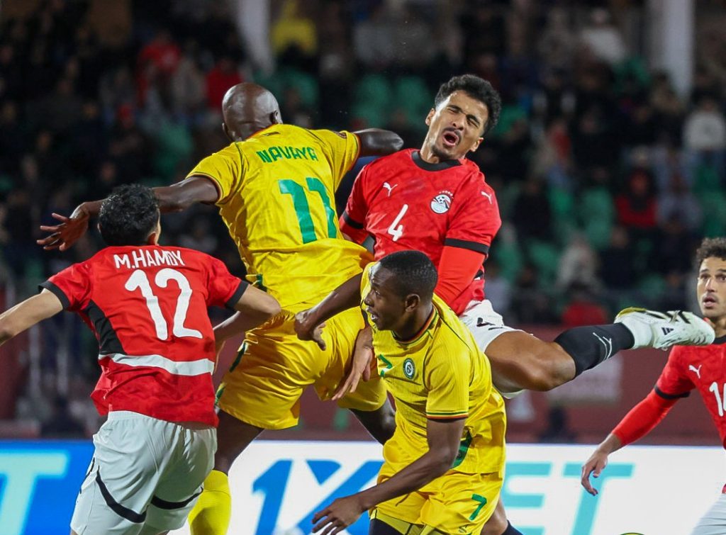 Zimbabwe And Egypt Players (Photo Credit: Zimbabwe via X)