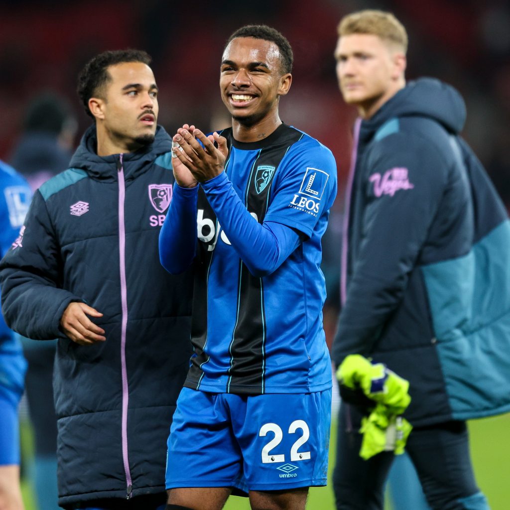 Junior Kroupi (Photo Credit: AFC Bournemouth via X)