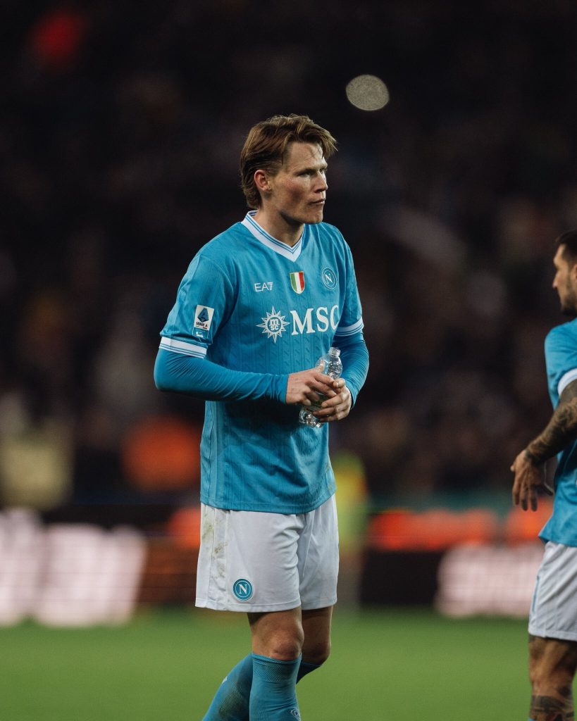 Scott McTominay (Photo Credit: Napoli Via X)