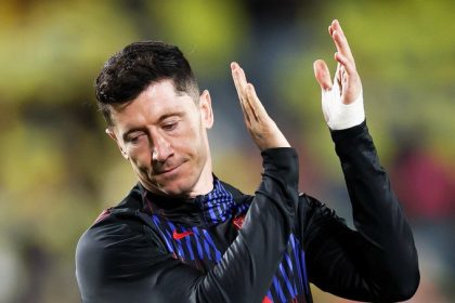 Robert Lewandowski (Photo Credit: Fabrizio Romano via X)