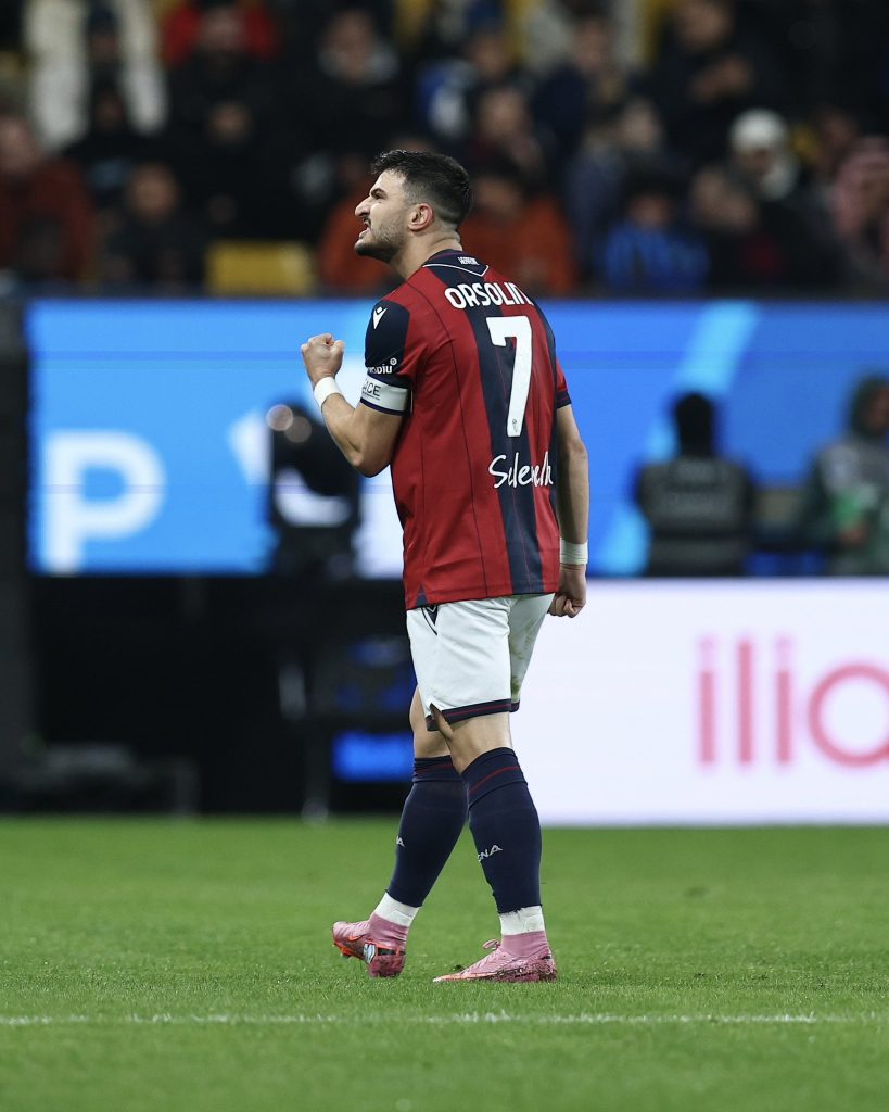 Orsolini (Photo Credit : Bologna Via X)