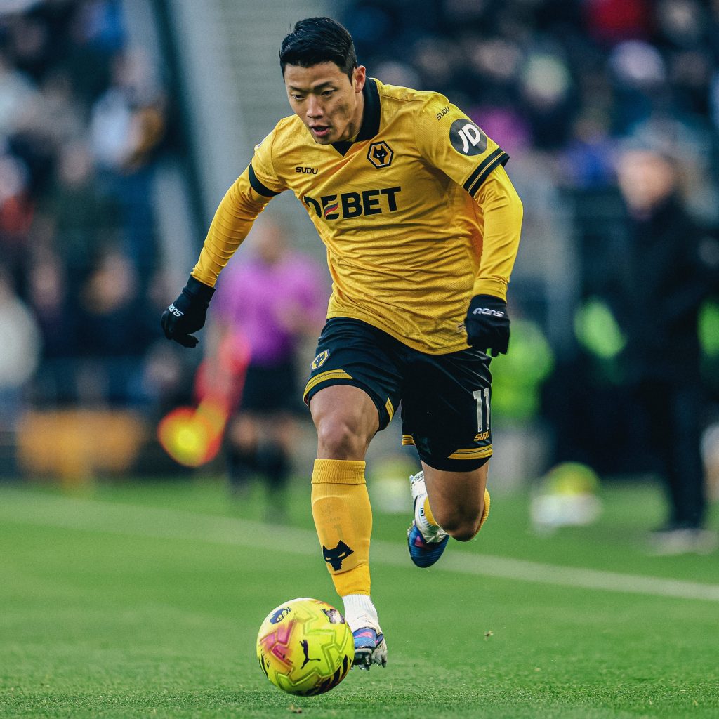 Hwang Hee-chan (Photo Credit: Wolverhampton Wanderers via X)