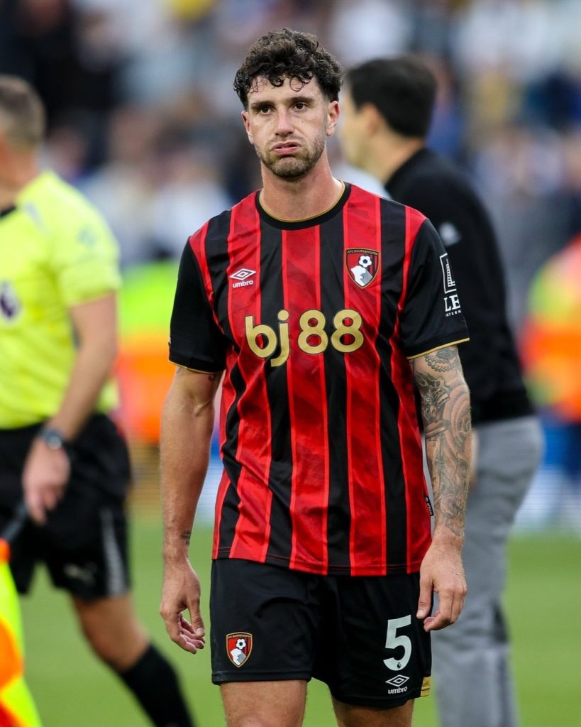  Marcos Senesi (Photo Credit: Bournemouth Media via X)