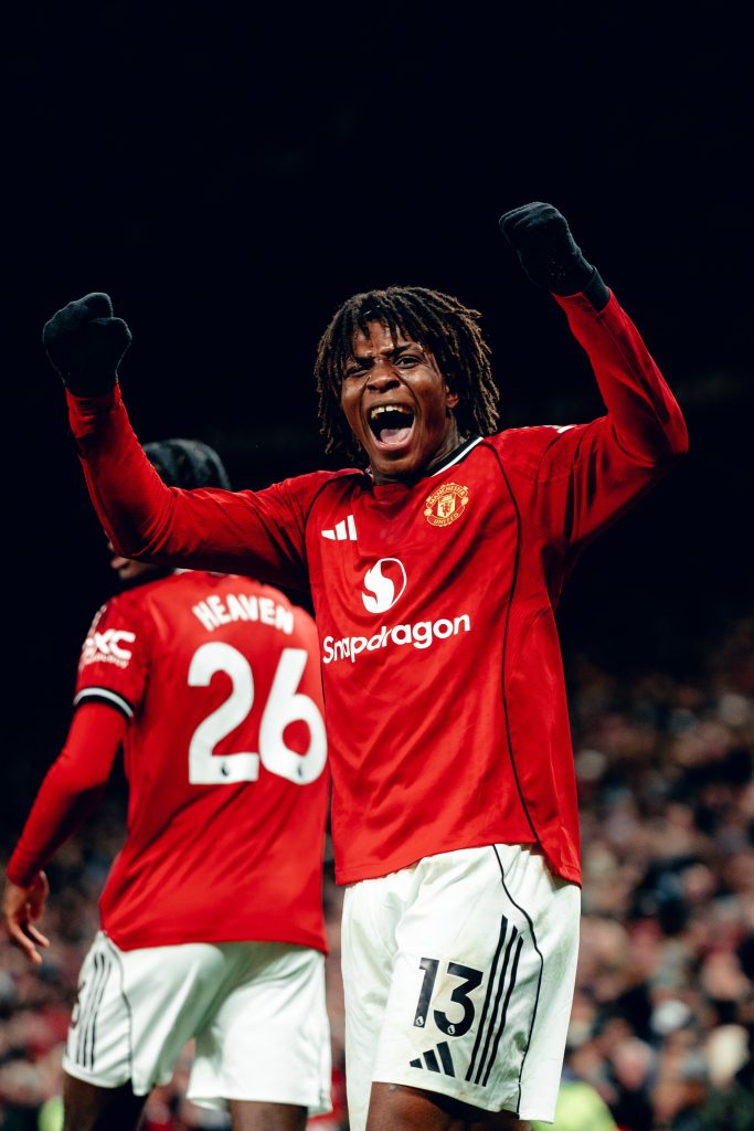 Patrick Dorgu (Photo Credit: Manchester United via X)