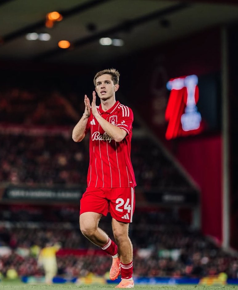 James McAtee (Photo Credit: Nottingham Forest Media via X)