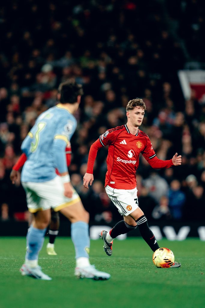 Benjamin Šeško (Photo Credit: Manchester United via X)
