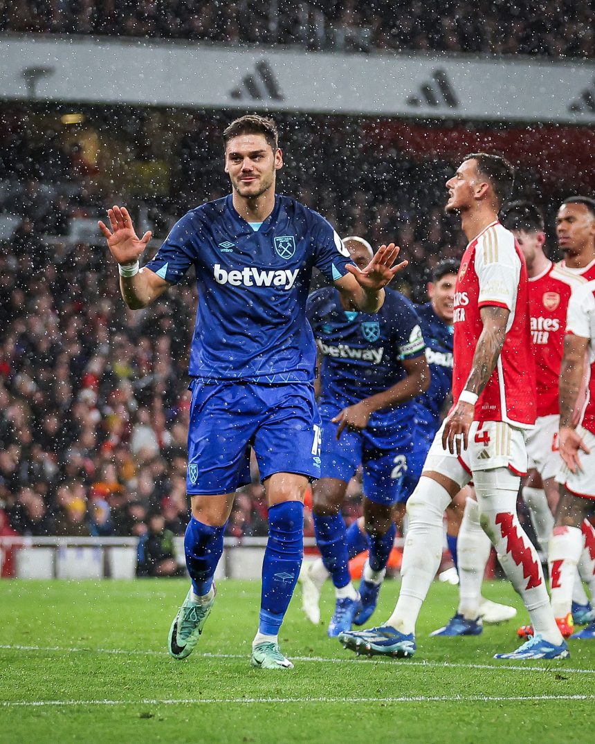 Konstantinos Mavropanos. ( (Photo Credit: B/R Football via X)