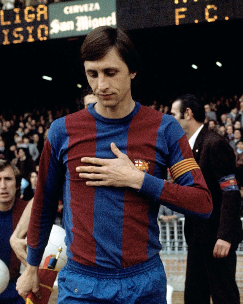  Johan Cruyff of Barcelona (Photo Credit: Barcelona Media )