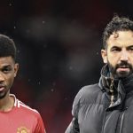 Ruben Amorim and Amad Diallo (Photo Credit: Manchester United Media via X)