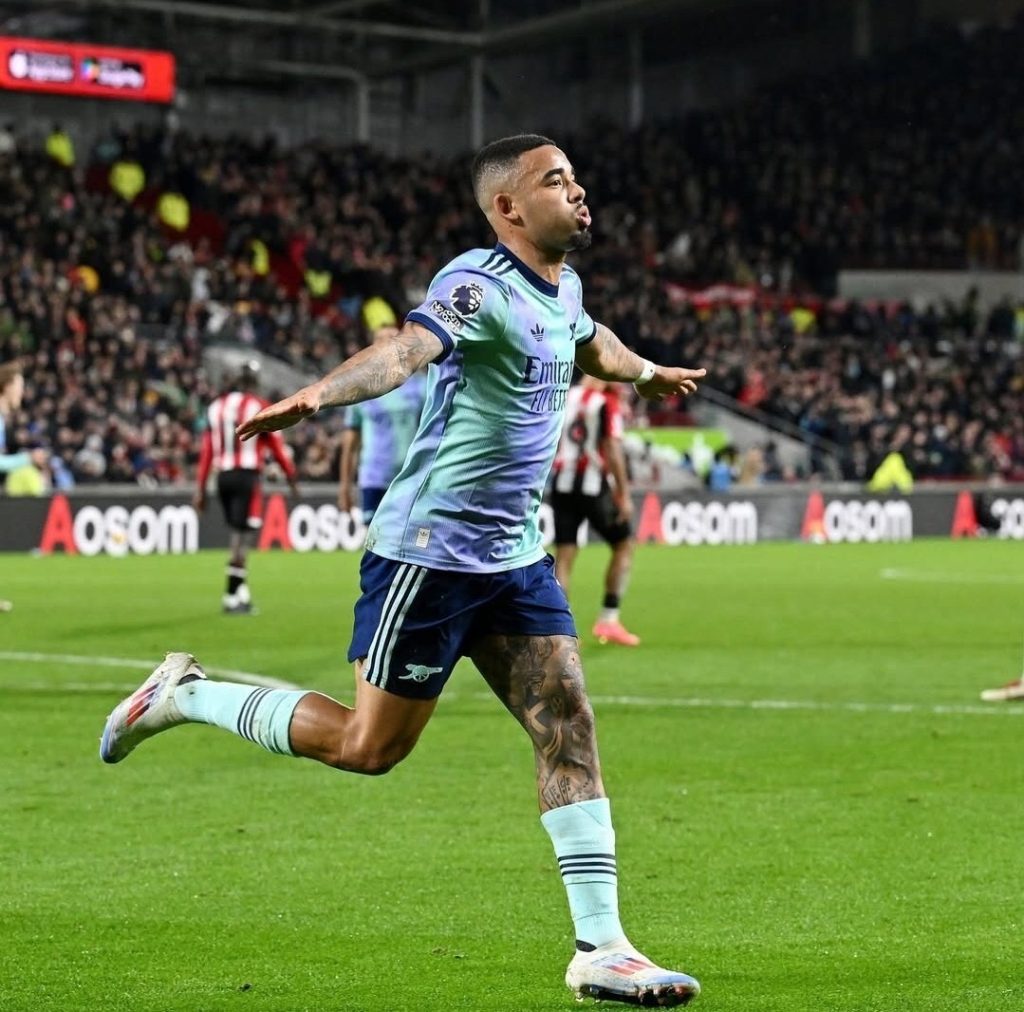 Gabriel Jesus (Photo Credit: Gabriel Jesus via X)