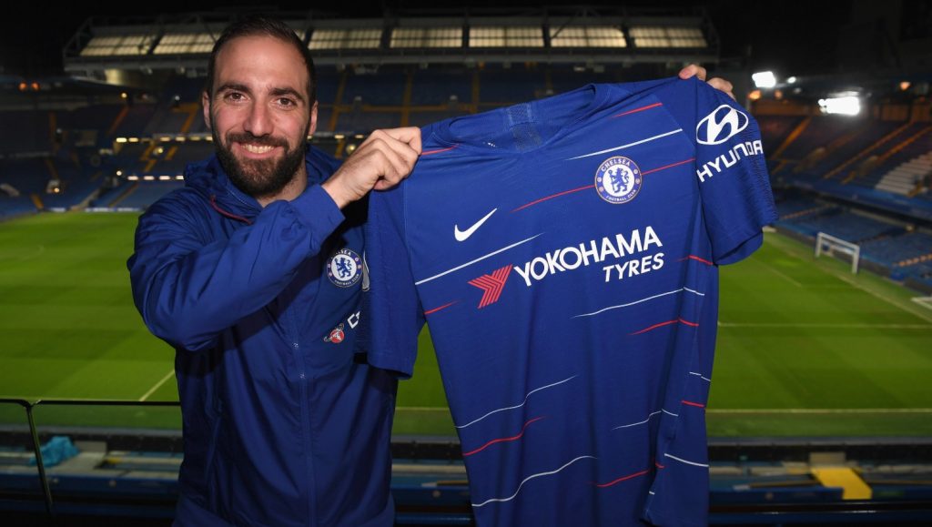Gonzalo Higuain. (Photo Credit: Chelsea Media).