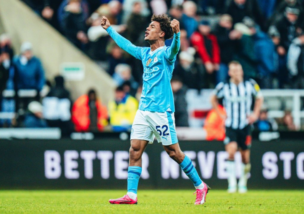 Oscar Bobb (Photo Credit: Manchester City via X)