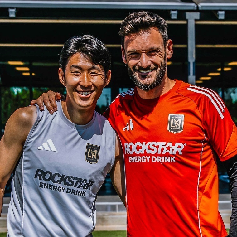 Hugo Lloris And Son Heung-min (Photo Credit: LFC Media via X)