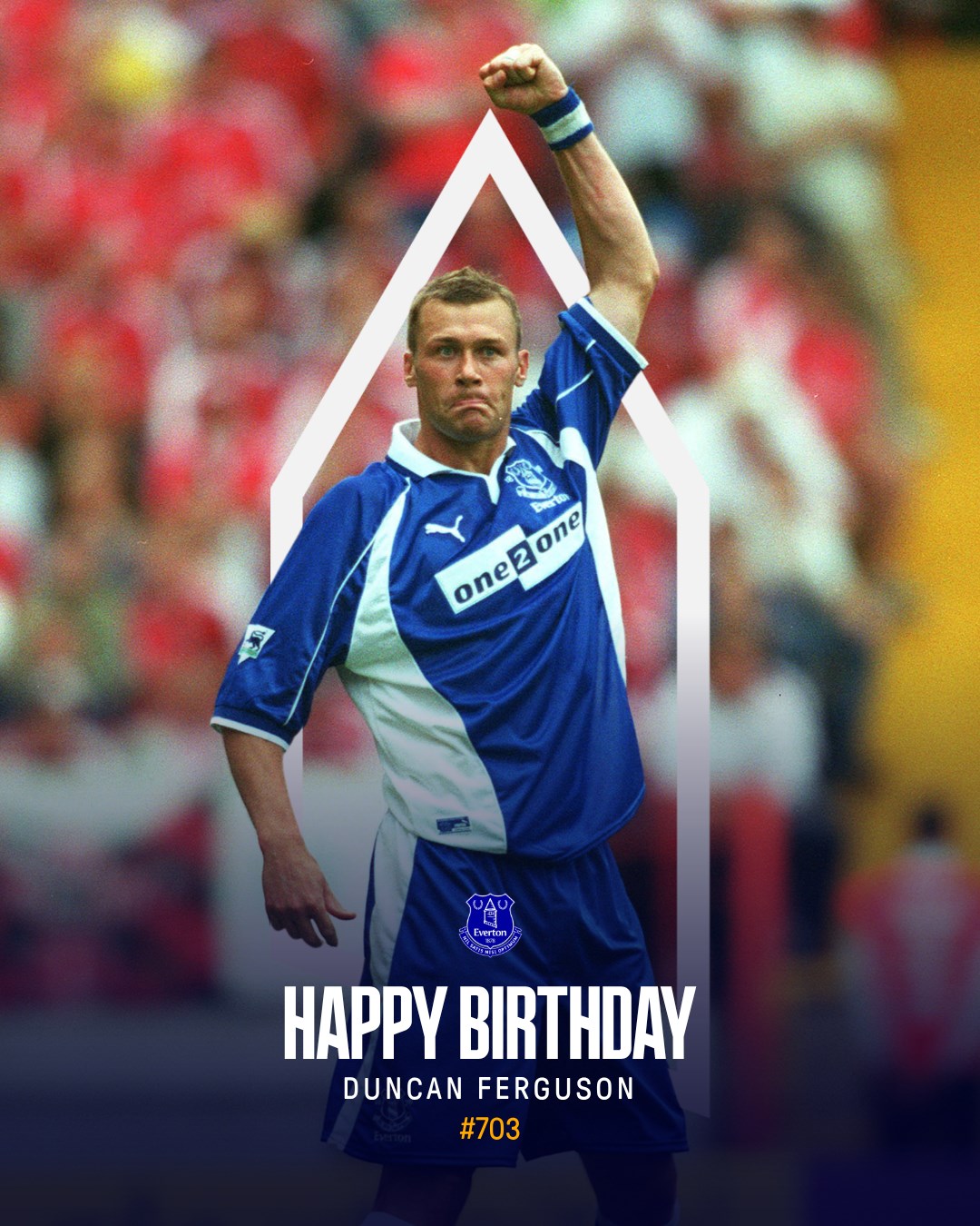 Duncan Ferguson. (Photo Credit: Everton Media).