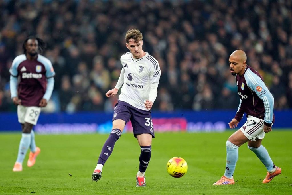 Jack Fletcher in action. (Photo Credit: Manchester United Media).