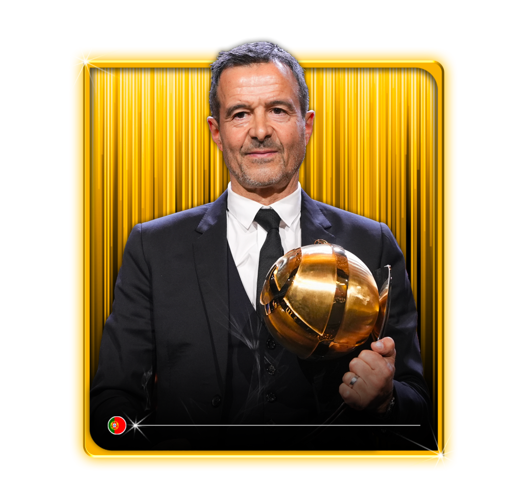 Jorge Mendes Wins 2025 Globe Soccer Award for Best Football Agent - Photo Credit : globesoccer, Official Website