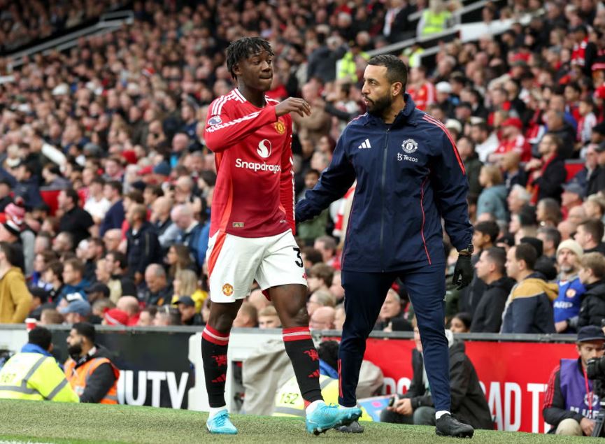 Kobbie Mainoo. (Photo credit: Man United Media).