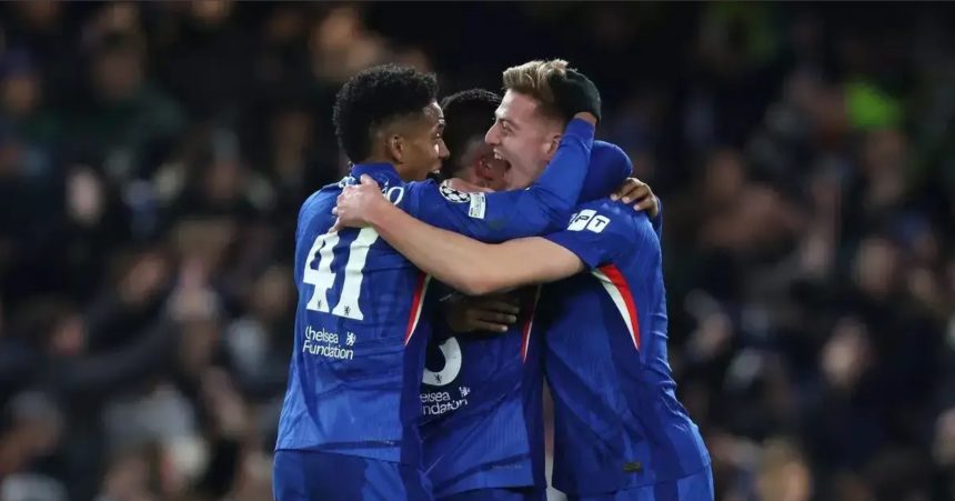 Liam Delap and Willian Estevao. (Photo Credit: Chelsea Media).