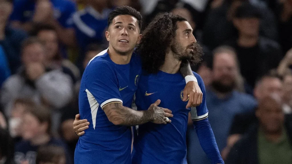 Marc Cucurella and Enzo Fernández - Photo Credit : centralmadridista