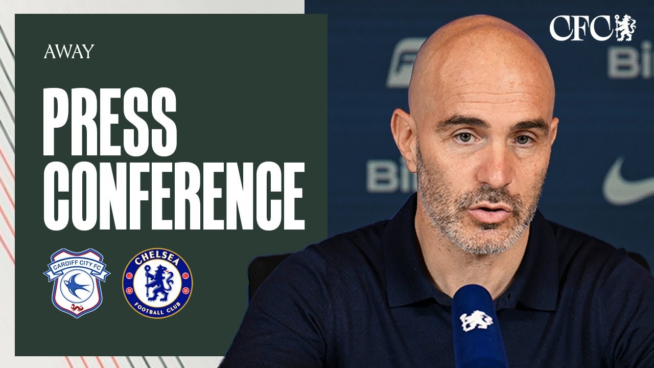 Maresca Press Conference | Cardiff City vs Chelsea | 15/12/25 - Photo Credit : Chelsea Youtube Channel