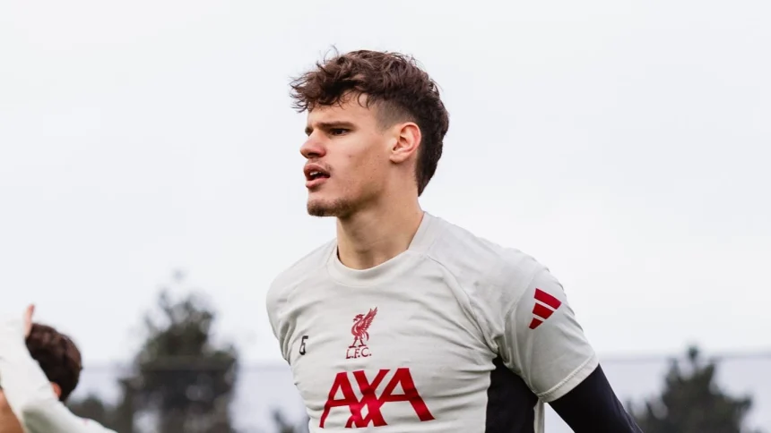 Milos Kerkez (Photo Credit: Liverpool Media)