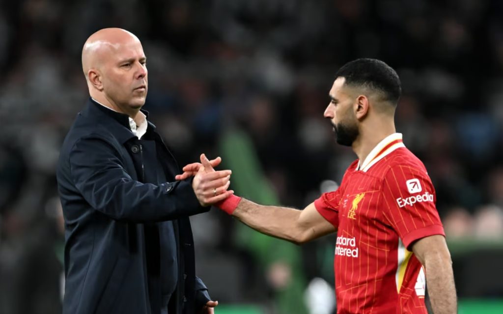 Mohamed Salah and Arne Slot. (Photo Credit: Liverpool Media).