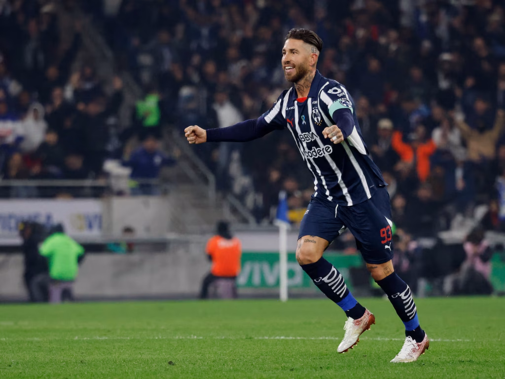 Sergio Ramos with Monterrey (Photo Credit: Monterrey facebook page)
