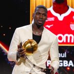 Paul Pogba Wins Globe Soccer Comeback Award After Monaco Return - Photo Credit : Globesoccer, Official Website