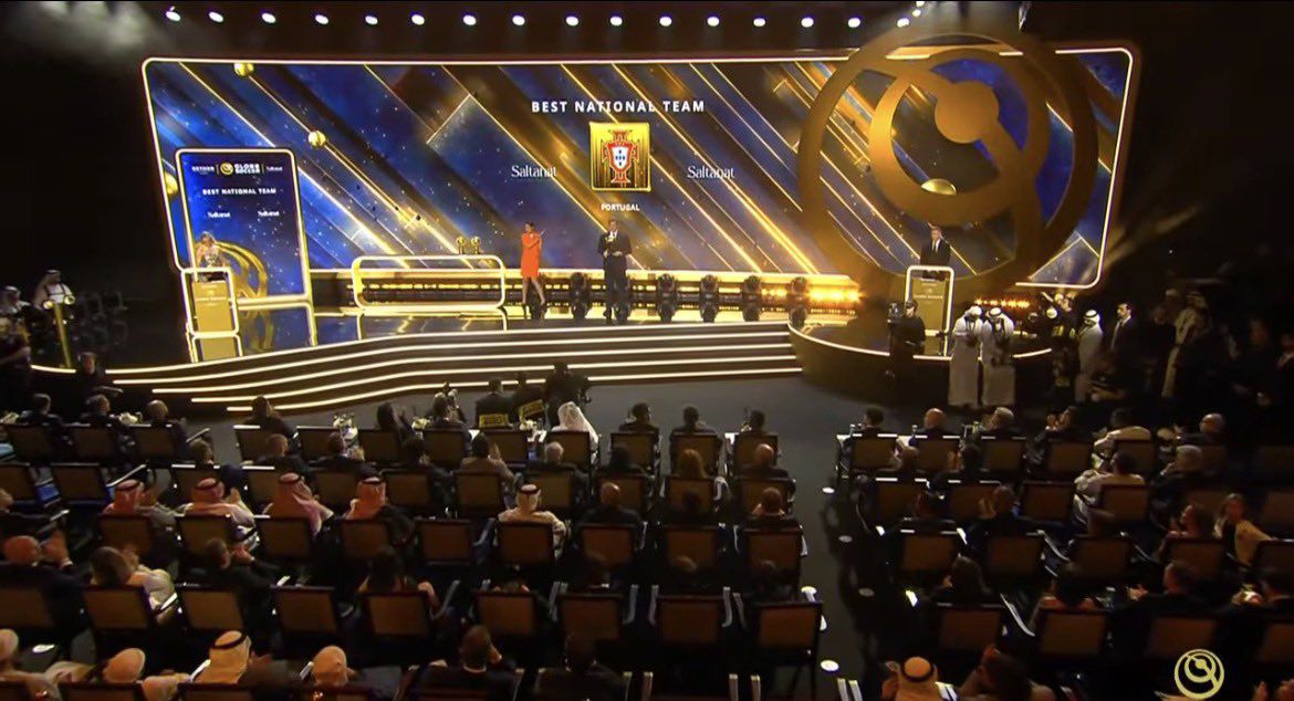 Portugal Win Globe Soccer Award for Best National Team of the Year 2025 - Photo Credit : Adams Iliyasu, Facebook