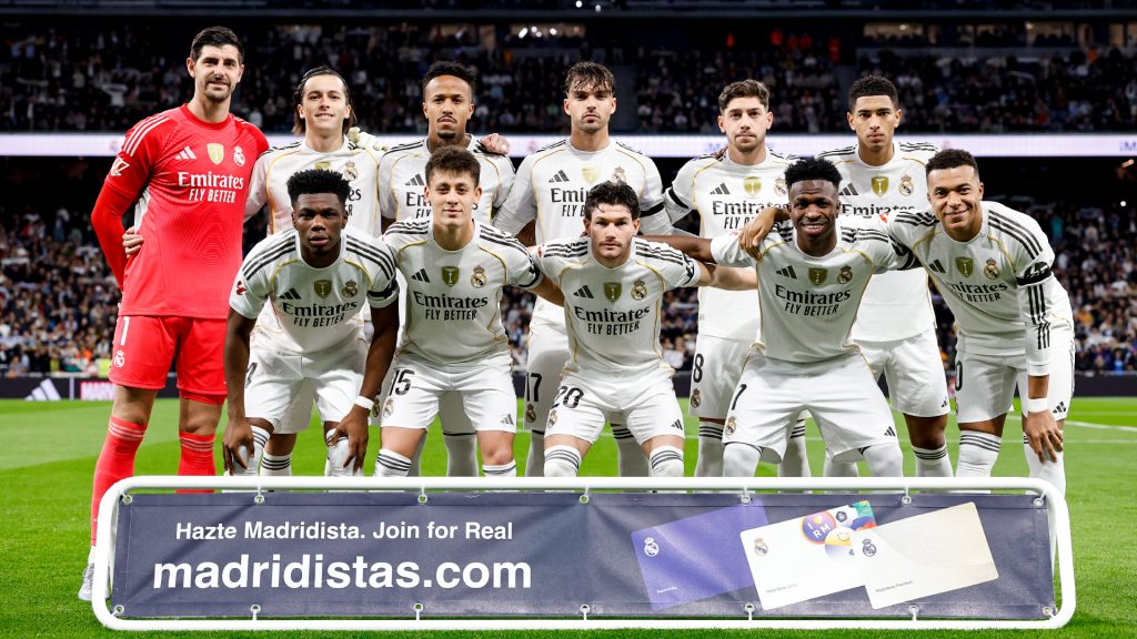 Real Madrid squad. (Photo Credit: Real Madrid Media).