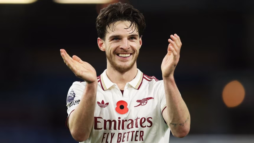 Declan Rice (Photo Credit: Arsenal Media)