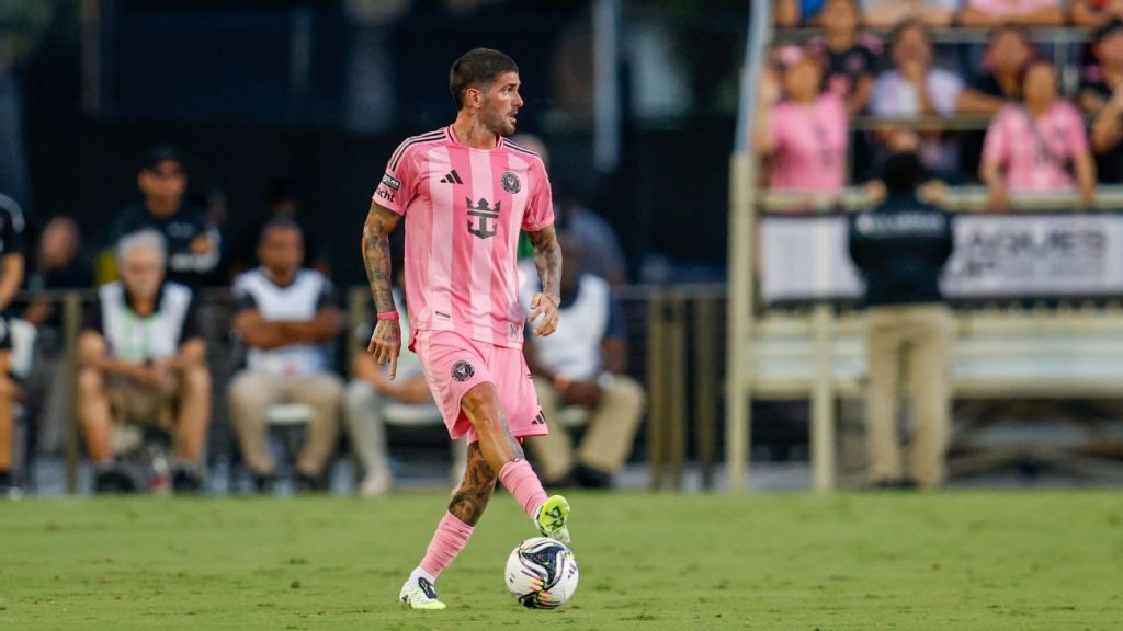 Rodrigo De Paul. (Photo Credit: Inter Miami Media).