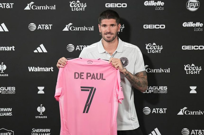 Rodrigo De Paul. (Photo Credit: Inter Miami Media).