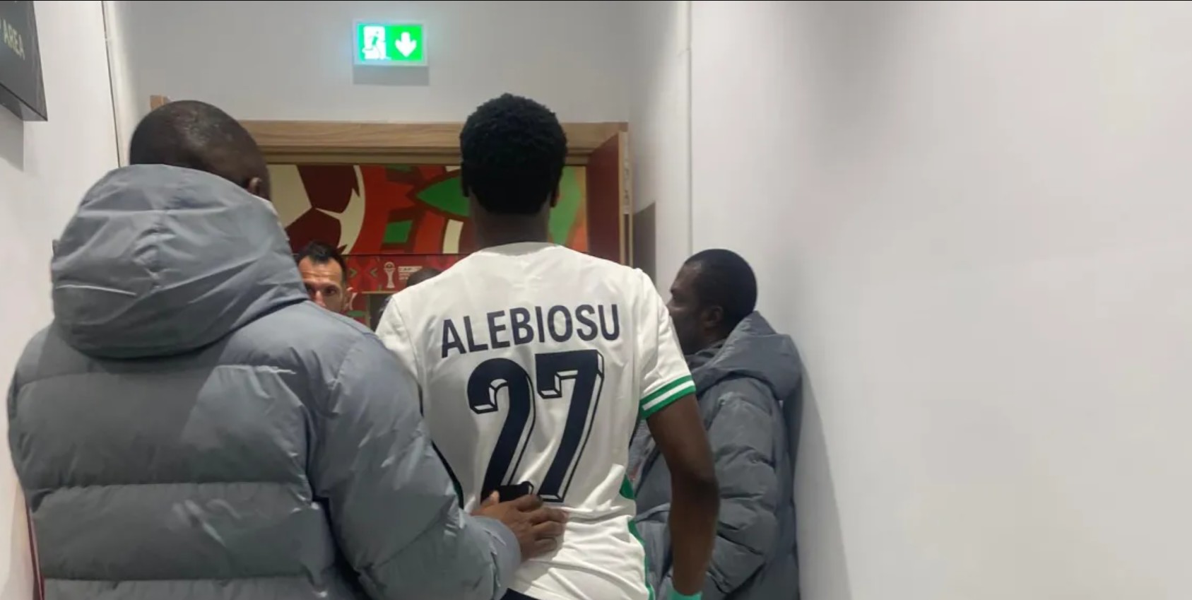 Ryan Alebiosu. (Photo Credit: Super Eagles Media).