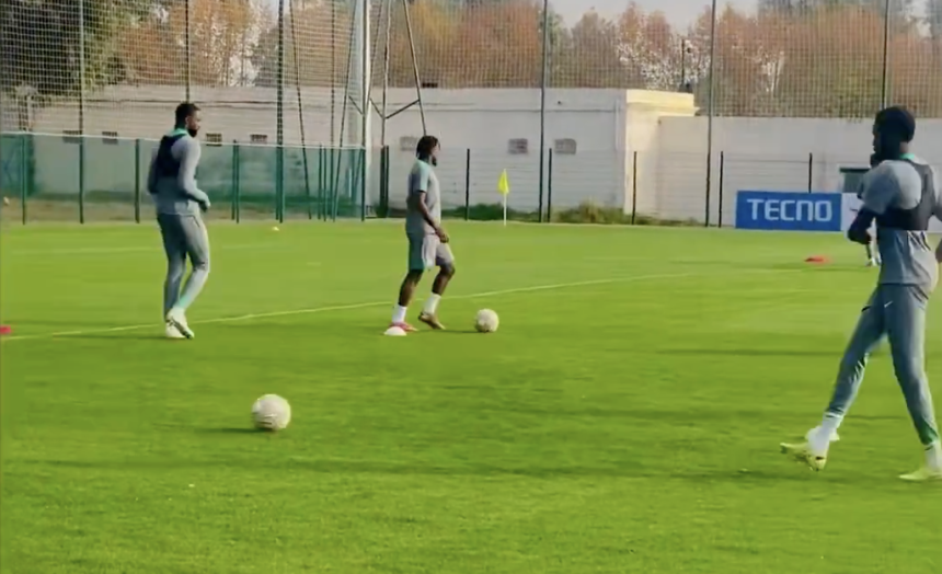Super Eagles Hold First Training Session in Morocco Ahead of AFCON 2025 - Photo Credit : Super Eagles X
