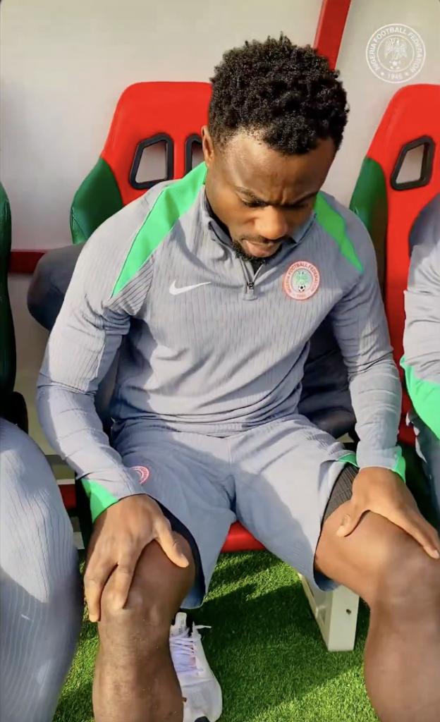 Moses Simon Training Session in Morocco Ahead of AFCON 2025