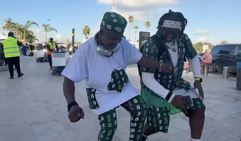 Football Fans Tribe Bring Naija Energy as Crew Arrives in Morocco for AFCON 2025 - Photo Credit : Football Fans tribe, Facebook