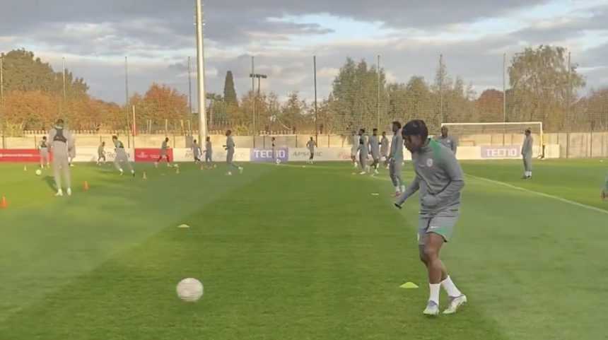 Super Eagles Hold Second Training Session in Morocco Ahead of AFCON 2025 - Photo Credit : Super Eagles X