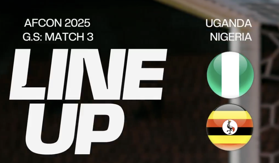 Super Eagles Name Starting XI for Uganda Clash as Osimhen Leads, Ndidi Benched - Photo Credit : Super Eagles, X