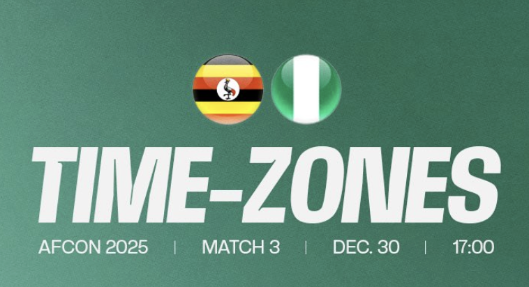 Nigeria vs Uganda: Global Time Zones for AFCON 2025 Group C Clash - Photo Credit : Super Eagles, X