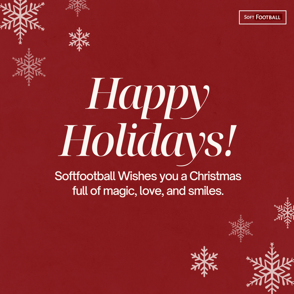 Softfootball Wishes Football Fans Happy Holidays as 2025 Ends on a High Note 2 - Photo Credit : Softfootball Media