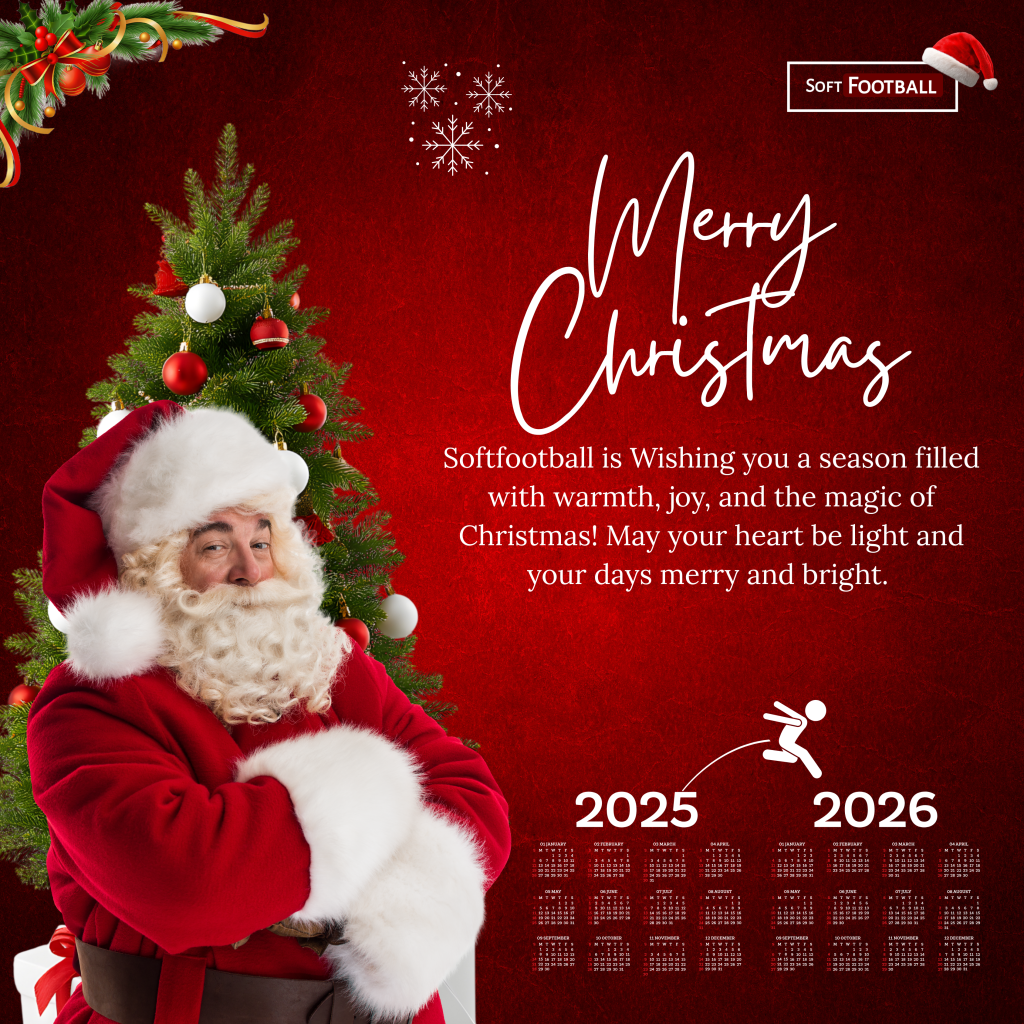 Softfootball Wishes Football Fans a Merry Christmas - Photo Credit : Softfootball Media