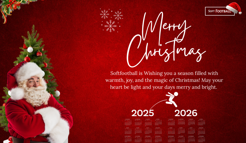 Softfootball Wishes Football Fans a Merry Christmas - Photo Credit : Softfootball Media