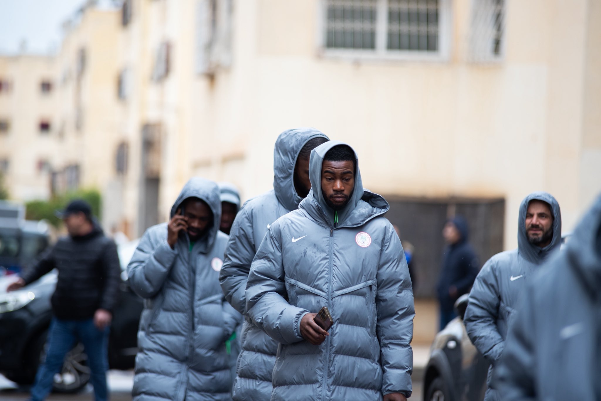 Super Eagles Arrive Fez Stadium Ahead of AFCON Group C Clash with Tunisia - Photo Credit : Super Eagles, X