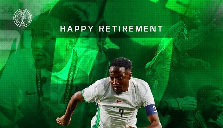 Super Eagles Celebrate Ahmed Musa Following His Retirement from International Football - Photo Credit : @NGSuperEagles X