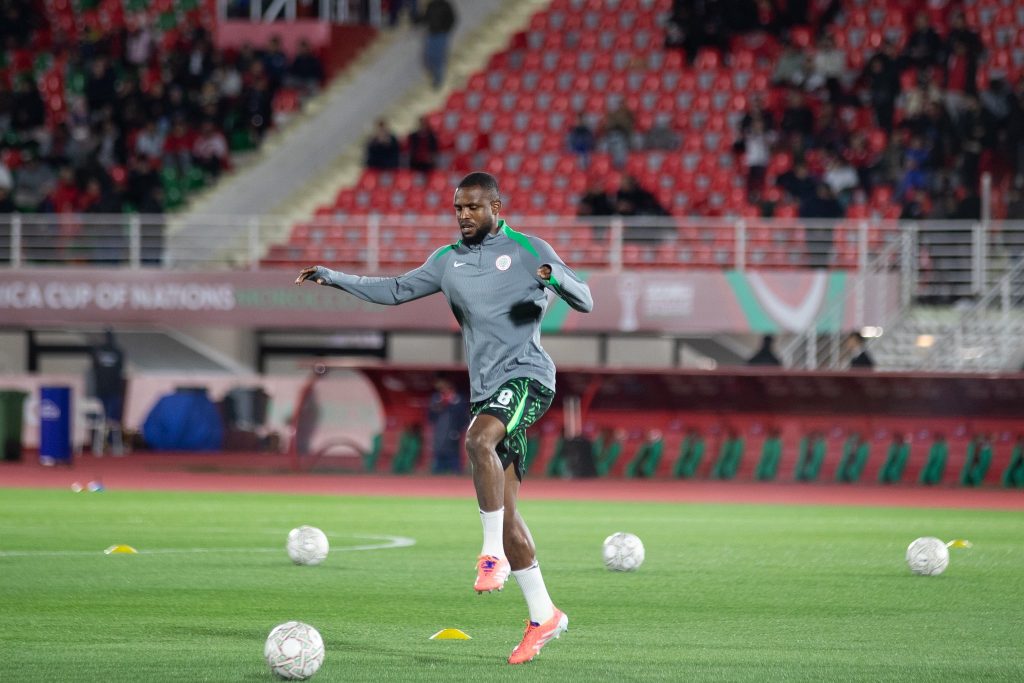 Super Eagles Share Warm-Up Images Ahead of AFCON Clash with Tunisia - Photo Credit : Super eagles, X