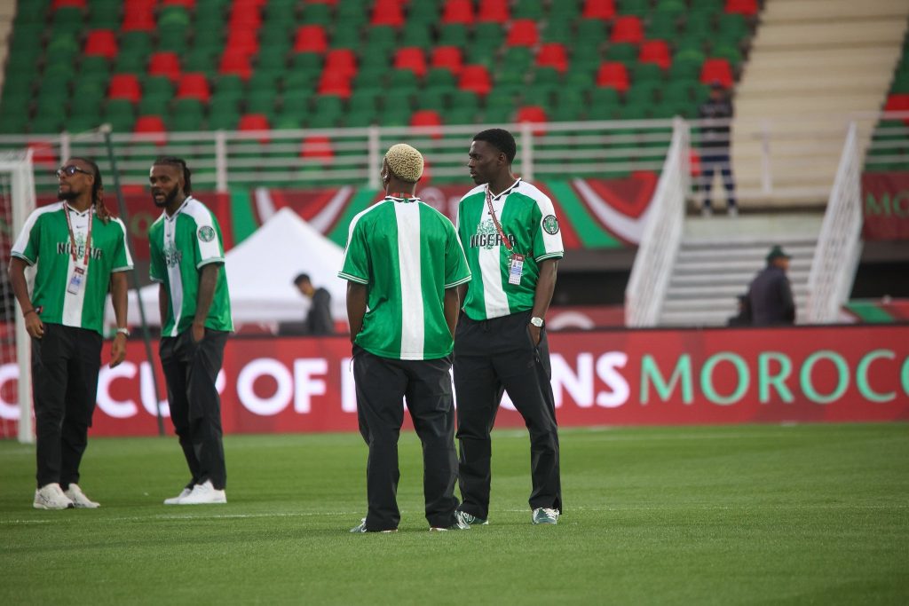 Super Eagles Showcase Iconic 1996 Squad Jersey at AFCON 2025 - Photo Credit : Super Eagles, X