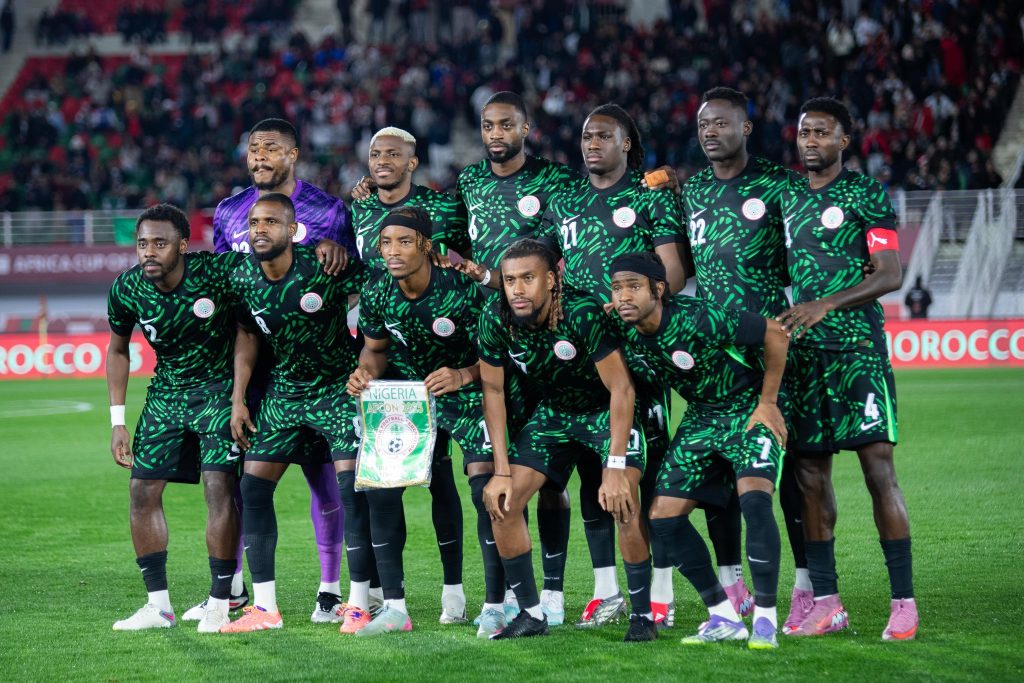 Super Eagles starting 11 Against Tunisia - Photo Credit : Super Eagles, X